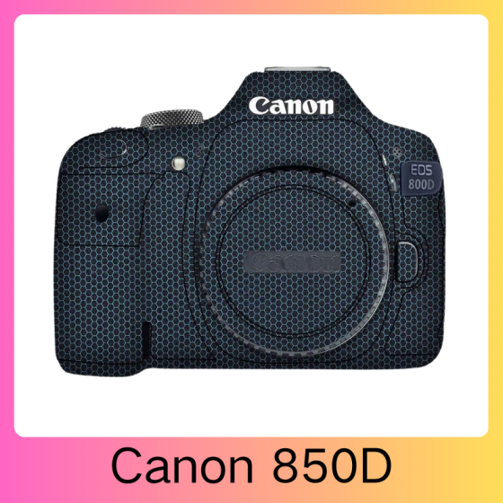 Corpo da Canon 850D - Pele câmera, adesivo câmera - com alta resistência a arranhões, à prova d'água e com design elegante.